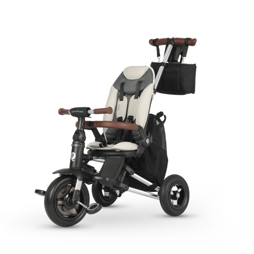 QPlay - Lasten kolmipyörä 5-in-1 NOVA DELUXE beige
