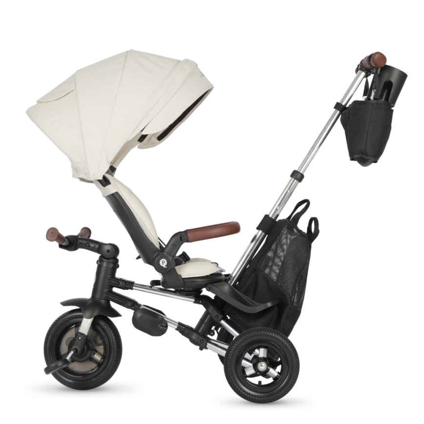 QPlay - Lasten kolmipyörä 5-in-1 NOVA DELUXE beige