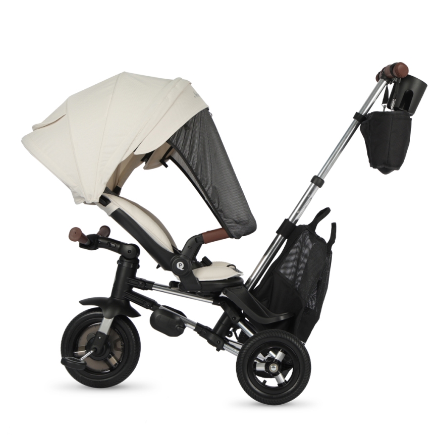 QPlay - Lasten kolmipyörä 5-in-1 NOVA DELUXE beige