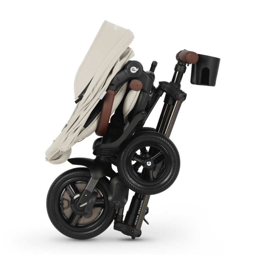 QPlay - Lasten kolmipyörä 5-in-1 NOVA DELUXE beige