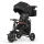QPlay - Lasten kolmipyörä 5-in-1 NOVA DELUXE musta