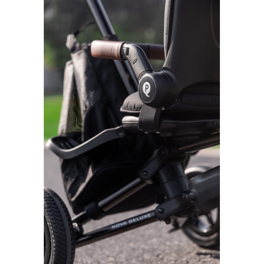 QPlay - Lasten kolmipyörä 5-in-1 NOVA DELUXE musta