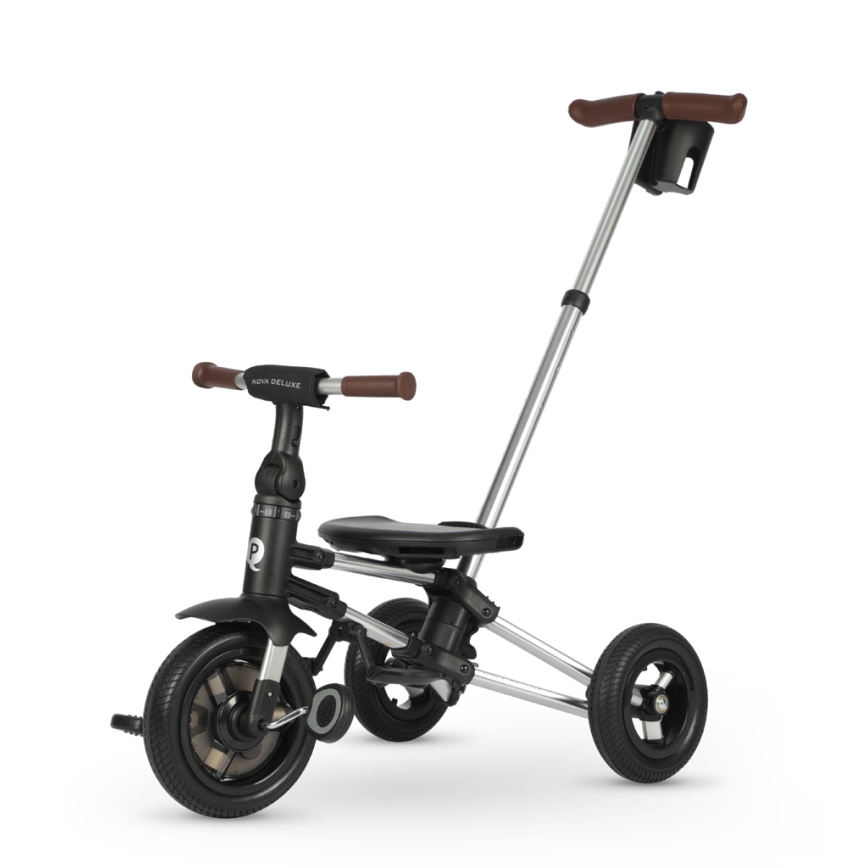 QPlay - Lasten kolmipyörä 5-in-1 NOVA DELUXE musta