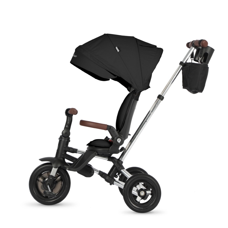 QPlay - Lasten kolmipyörä 5-in-1 NOVA DELUXE musta