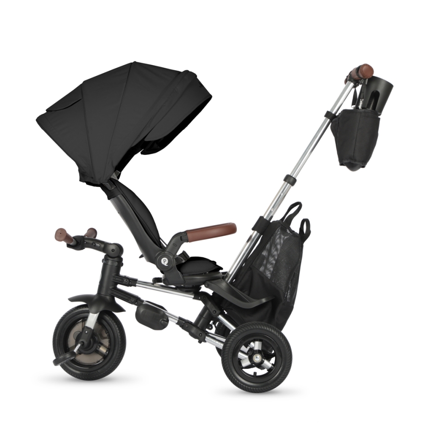 QPlay - Lasten kolmipyörä 5-in-1 NOVA DELUXE musta