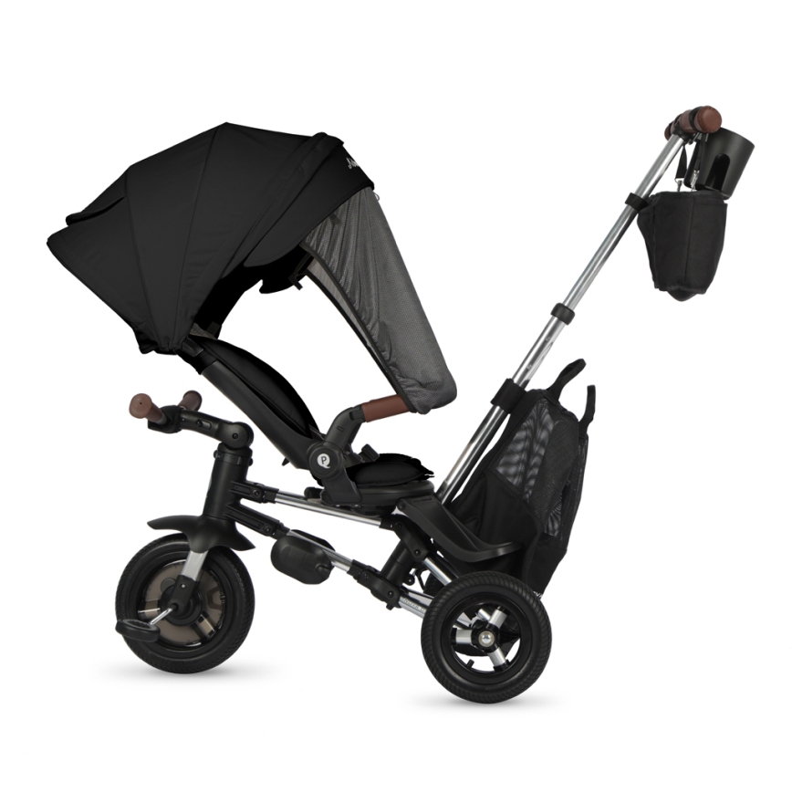 QPlay - Lasten kolmipyörä 5-in-1 NOVA DELUXE musta