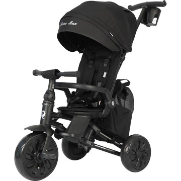 QPlay - Lasten kolmipyörä 5-in-1 NOVA MAX musta