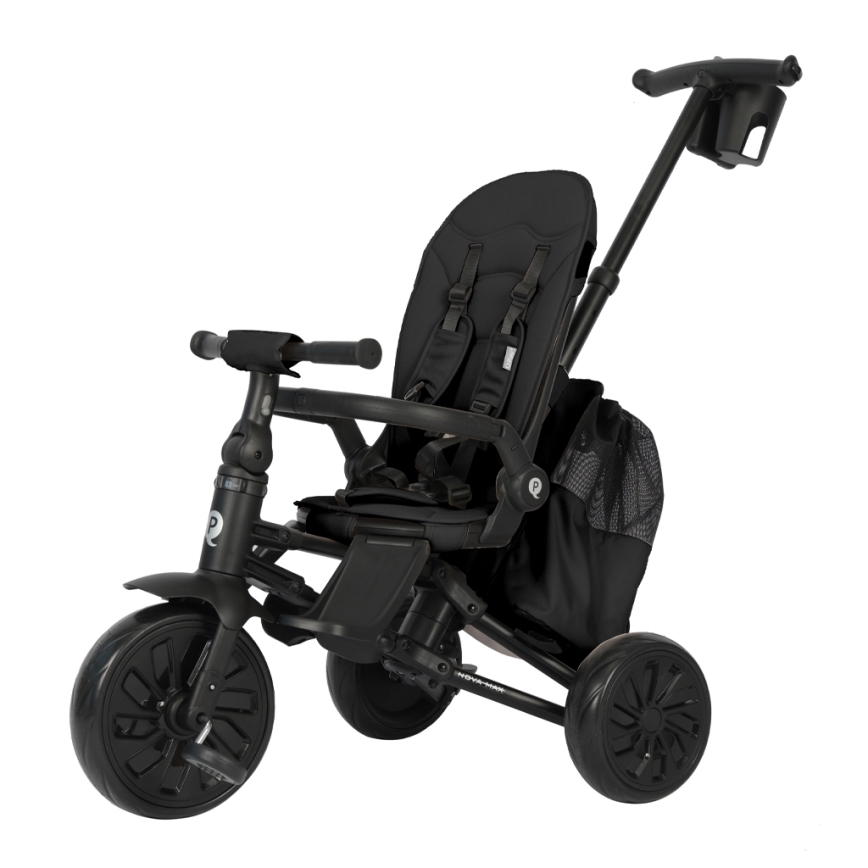 QPlay - Lasten kolmipyörä 5-in-1 NOVA MAX musta