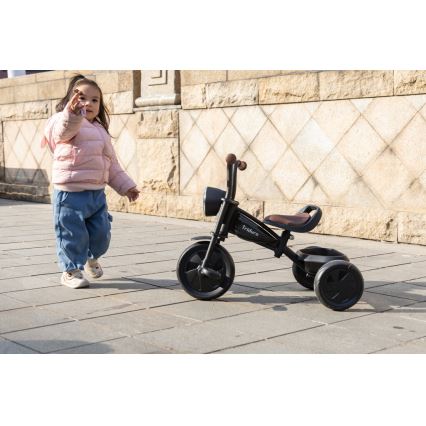 QPlay - Lasten kolmipyörä TRIDURO musta