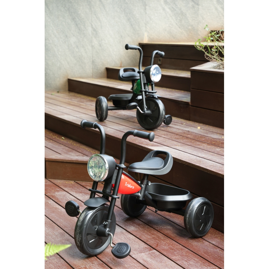 QPlay - Lasten kolmipyörä TRIDURO musta