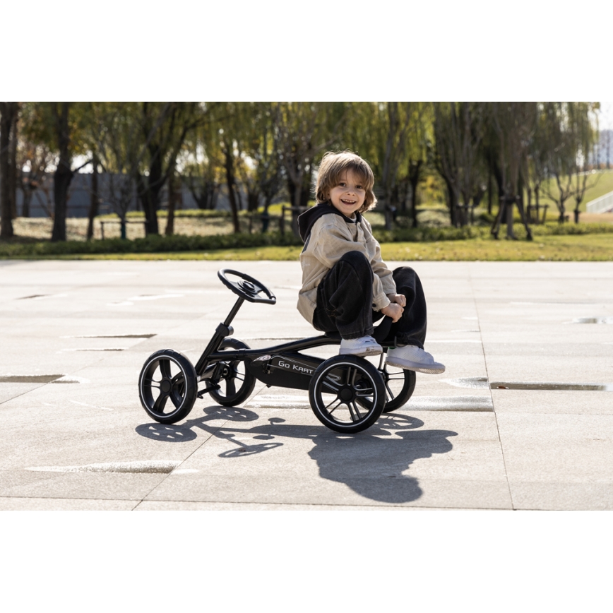 QPlay - Lasten mönkijä GO KART musta