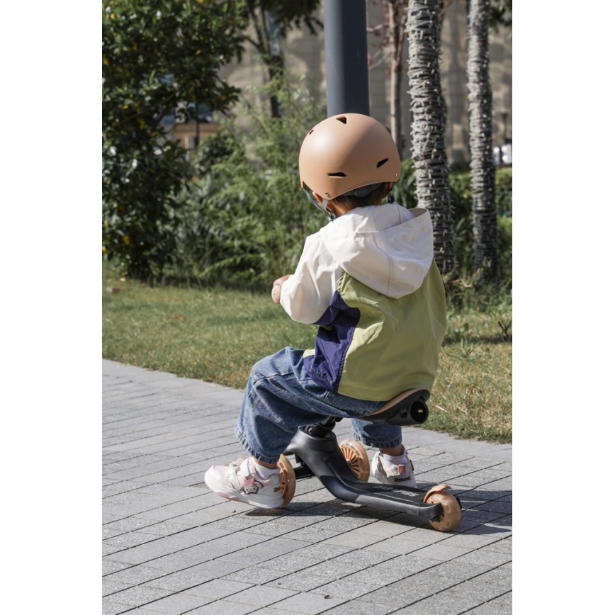 QPlay - Lasten skootteri 5in1 SEMA beige