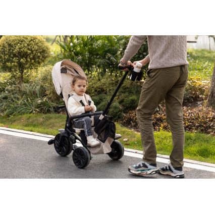 QPlay - NOVA MAX 5-in-1 lasten kolmipyörä, beige