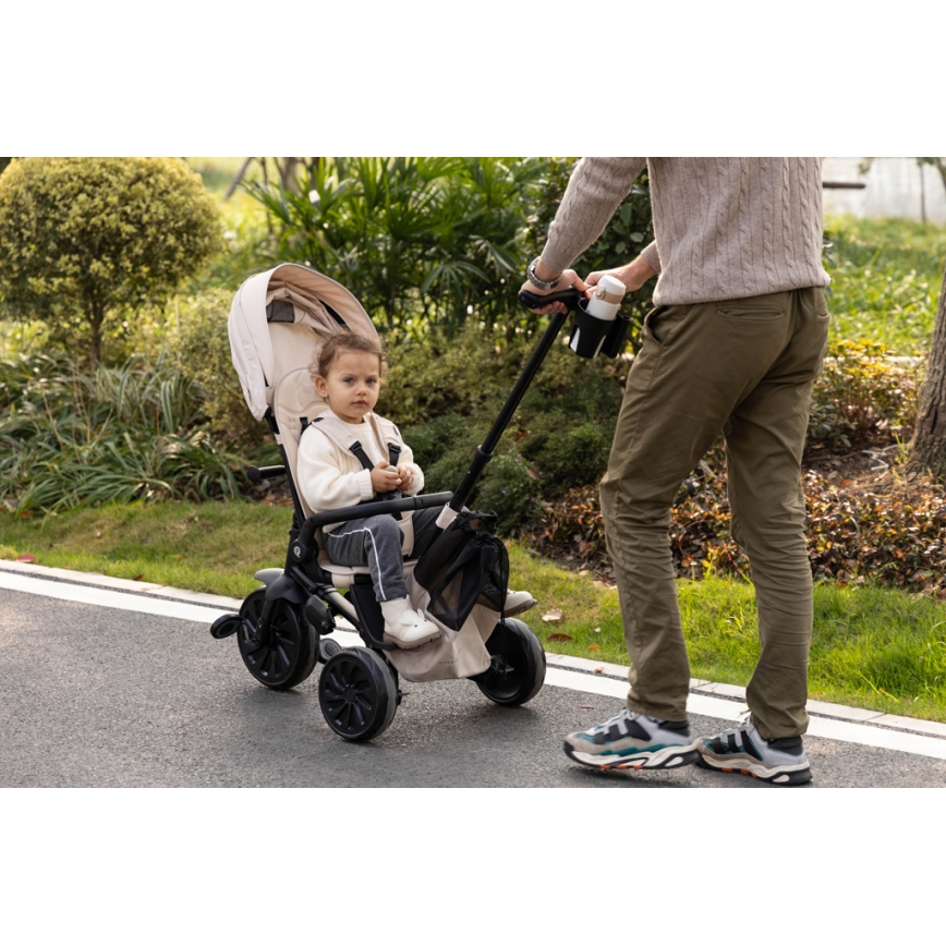 QPlay - NOVA MAX 5-in-1 lasten kolmipyörä, beige