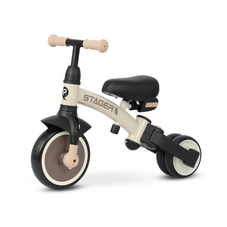 QPlay - STAGER 3-in-1 lasten kolmipyörä, beige