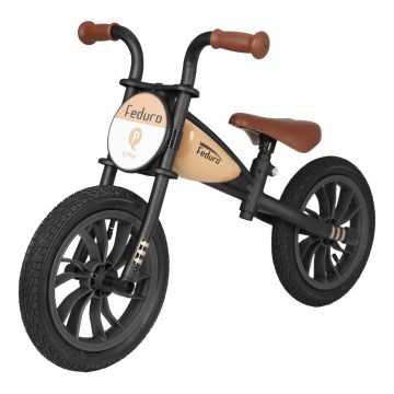 QPlay - Työntöpyörä FEDURO musta/beige