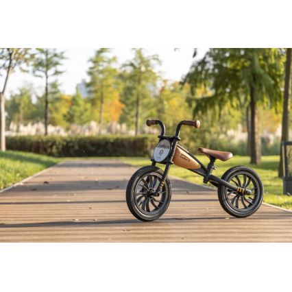 QPlay - Työntöpyörä FEDURO musta/beige