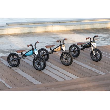 QPlay - Työntöpyörä FEDURO musta/beige