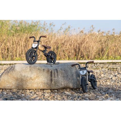 QPlay - Työntöpyörä FEDURO musta/kulta