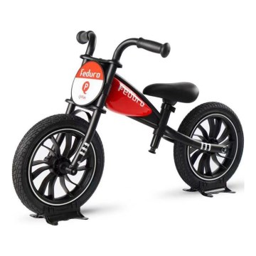 QPlay - Työntöpyörä FEDURO musta/punainen