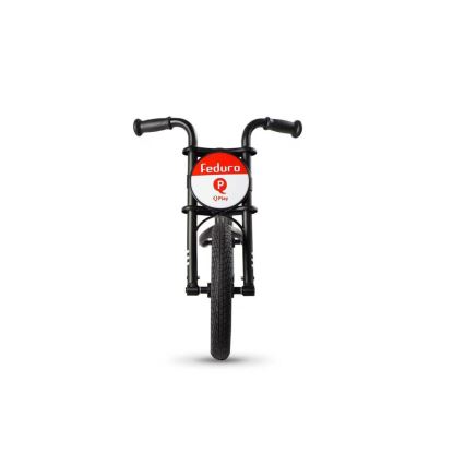 QPlay - Työntöpyörä FEDURO musta/punainen