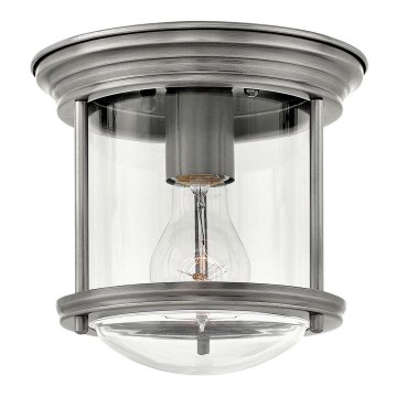 Quintiesse - HADRIAN ulkokattovalaisin 1xE27/60W/230V halkaisija 19,6 cm IP44 mattakromi