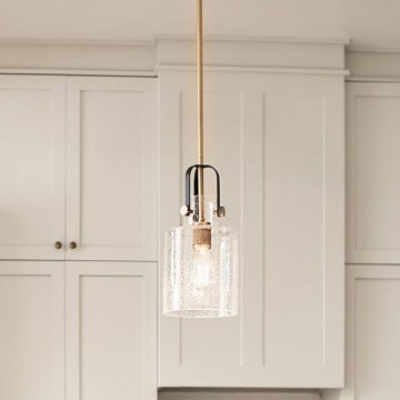 Quintiesse - KITNER varrellinen kattovalaisin 1xE27/60W/230V ø 18 cm kulta/musta