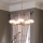 Quintiesse - LED-kylpyhuonevalaisin varrella PIM 5xG9/3W/230V halkaisija 71,1 cm IP44 kultainen