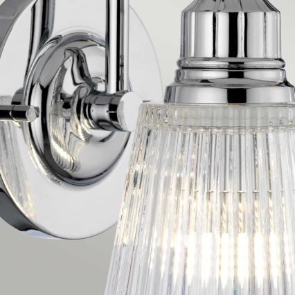 Quintiesse - LED-kylpyhuoneen seinävalaisin ADDISON 1xG9/3W/230V IP44 kiiltävä kromi