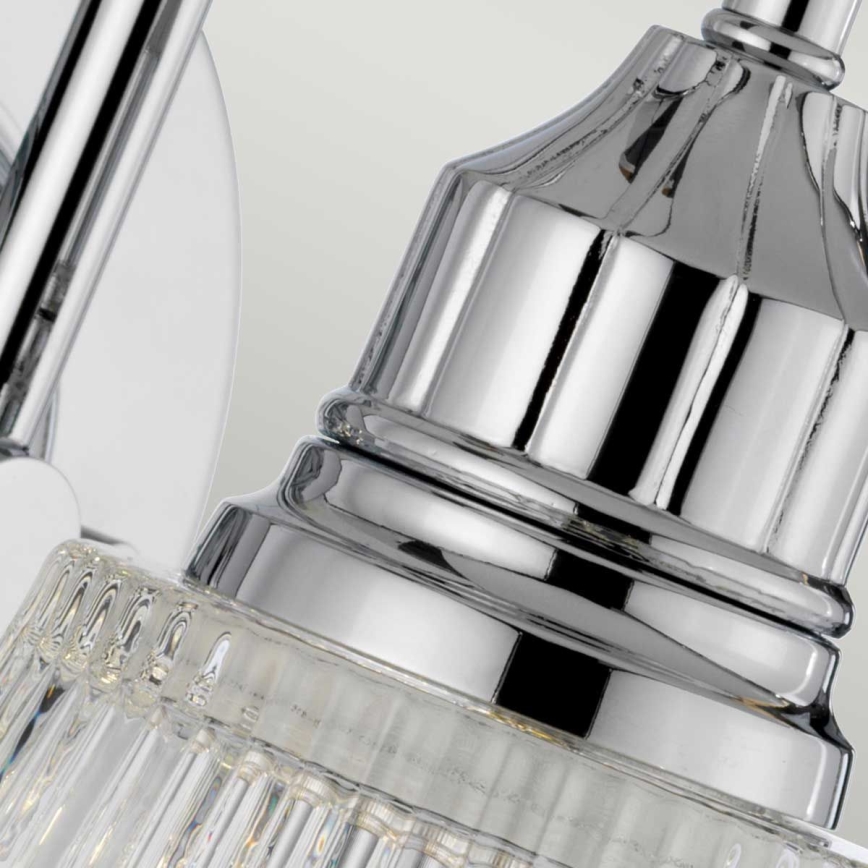 Quintiesse - LED-kylpyhuoneen seinävalaisin ADDISON 1xG9/3W/230V IP44 kiiltävä kromi