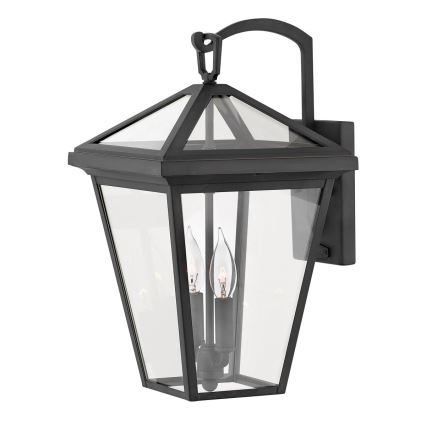 Quintiesse - Ulkoseinävalaisin ALFORD M 2xE14/40W/230V IP44 musta