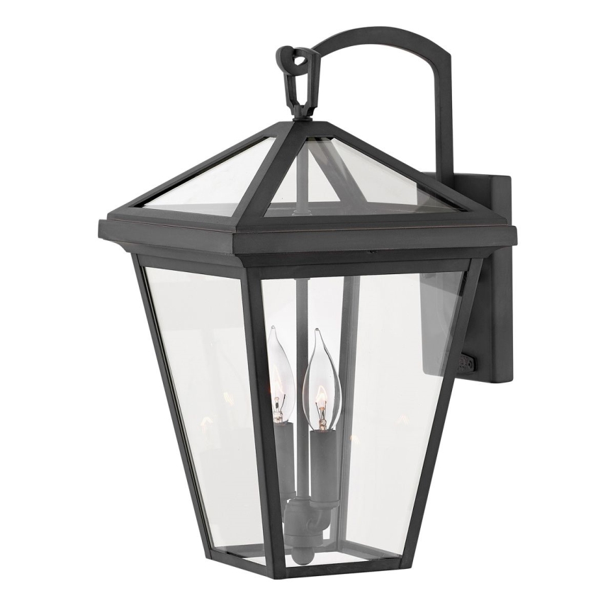 Quintiesse - Ulkoseinävalaisin ALFORD M 2xE14/40W/230V IP44 musta