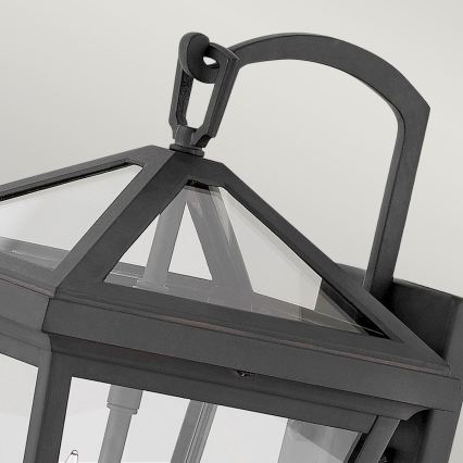 Quintiesse - Ulkoseinävalaisin ALFORD S 2xE14/40W/230V IP44 musta