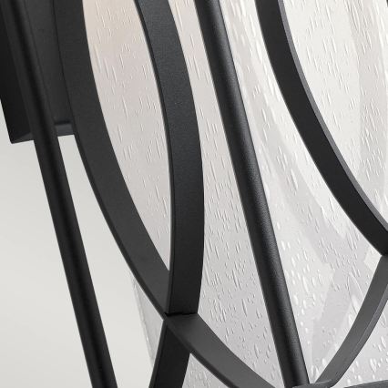 Quintiesse - Ulkoseinävalaisin ASHBERN M 1xE27/60W/230V IP44 musta