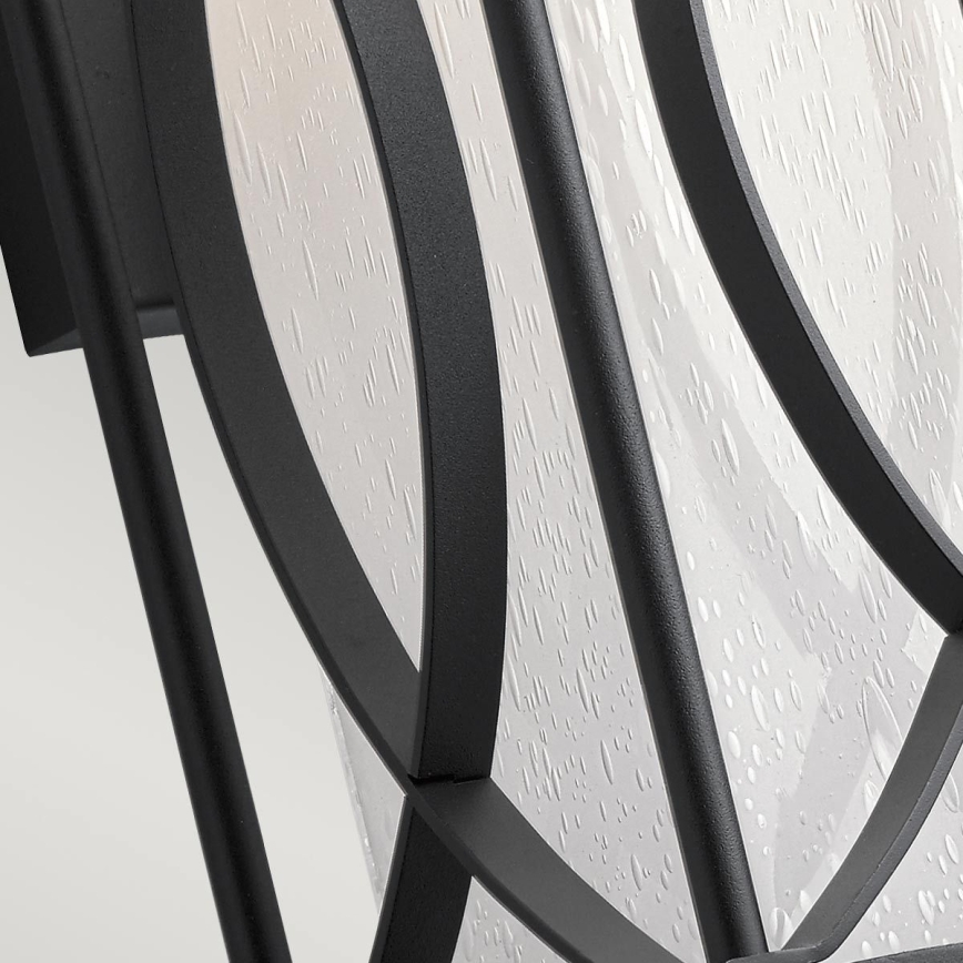 Quintiesse - Ulkoseinävalaisin ASHBERN M 1xE27/60W/230V IP44 musta