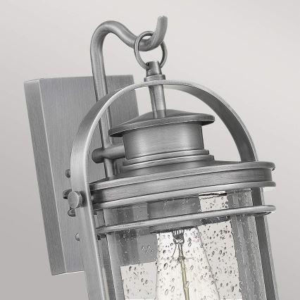 Quintiesse - Ulkoseinävalaisin BOOKER M 1xE27/60W/230V IP44 mattakromi