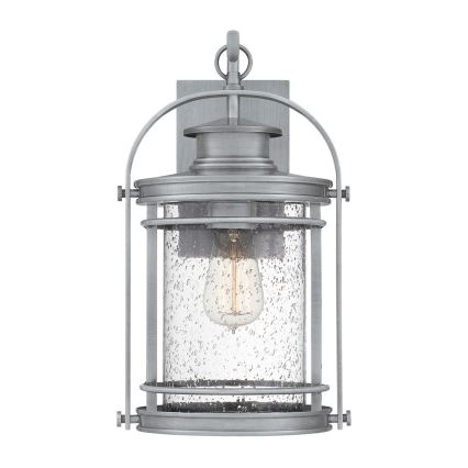 Quintiesse - Ulkoseinävalaisin BOOKER M 1xE27/60W/230V IP44 mattakromi
