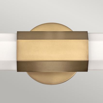 Quintiesse - LED-kylpyhuoneen seinävalaisin FACET 2xLED/12W/230V IP44 kultainen