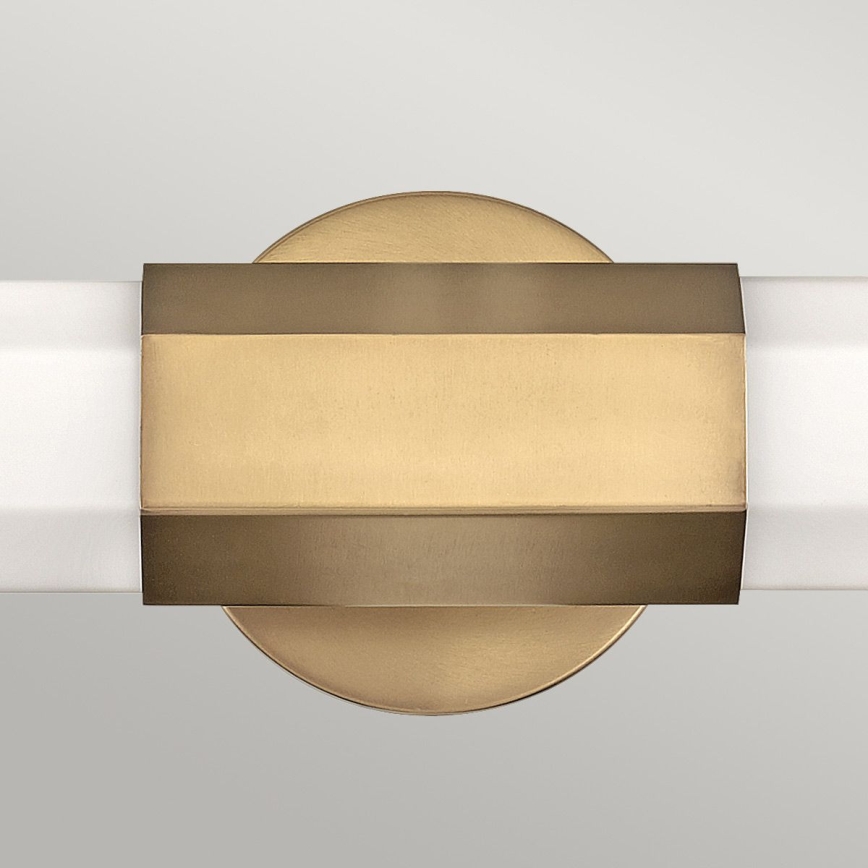 Quintiesse - LED-kylpyhuoneen seinävalaisin FACET 2xLED/12W/230V IP44 kultainen