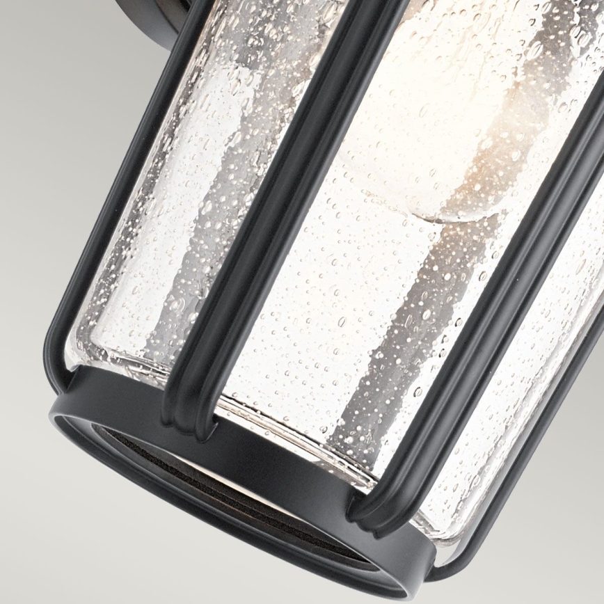 Quintiesse - Ulkoseinävalaisin FAIRFIELD M 1xE27/60W/230V IP44 musta