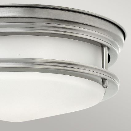 Quintiesse - Ulkokattovalaisin HADRIAN 2xE27/40W/230V, halkaisija 30,5 cm, IP44, mattakromi