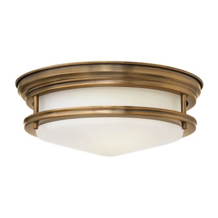 Quintiesse - Ulkokattovalaisin HADRIAN 2xE27/40W/230V Ø 30,5 cm IP44 pronssinvärinen
