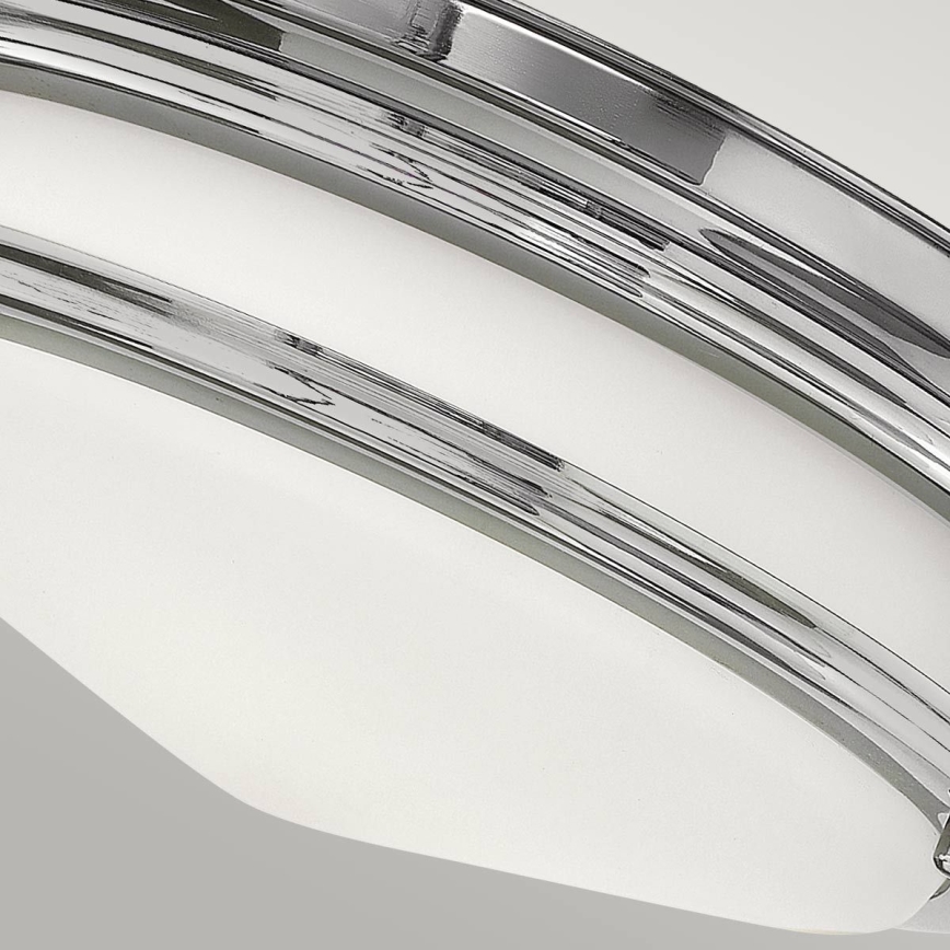 Quintiesse - Ulkokäyttöinen pollarivalaisin HADRIAN 2xE27/40W/230V Ø 27,8 cm IP44 kiiltävä kromi