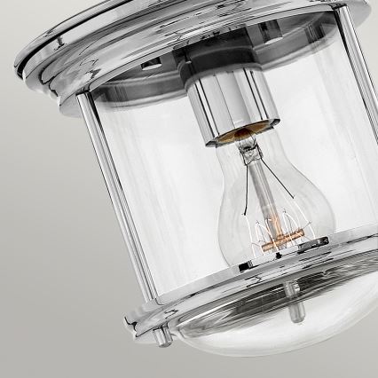 Quintiesse - Ulkokattovalaisin HADRIAN 1xE27/60W/230V halkaisija 16,8 cm IP44