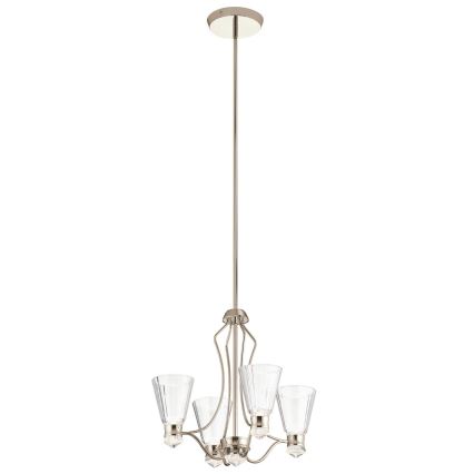 Quintiesse - LED-varrellinen kylpyhuonekattovalaisin KAYVA LED/24W/230V IP44 kiiltävä kromi