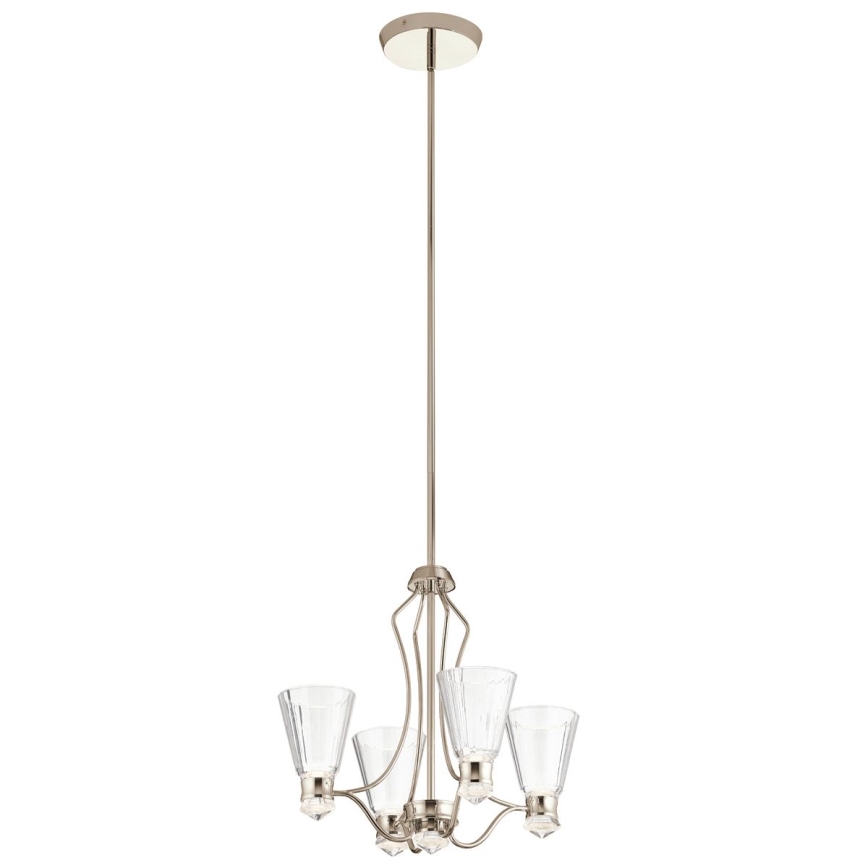 Quintiesse - LED-varrellinen kylpyhuonekattovalaisin KAYVA LED/24W/230V IP44 kiiltävä kromi
