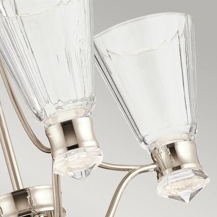 Quintiesse - LED-varrellinen kylpyhuonekattovalaisin KAYVA LED/24W/230V IP44 kiiltävä kromi