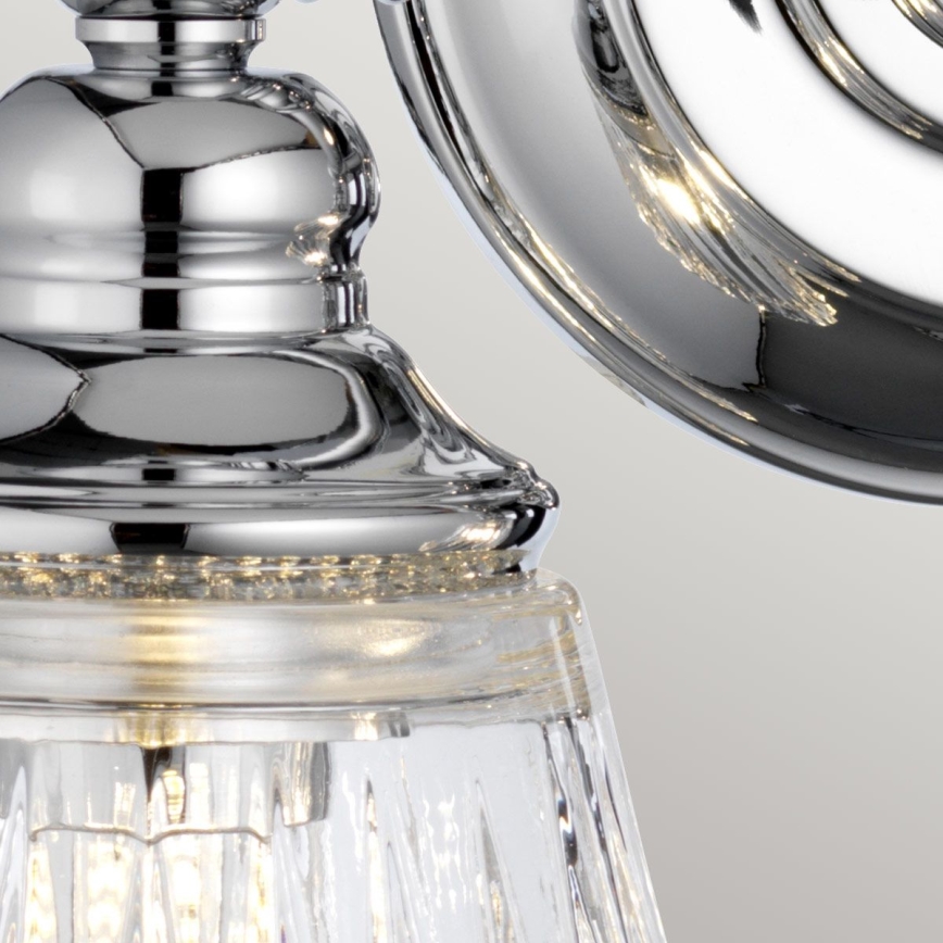 Quintiesse - LED-kylpyhuoneen seinävalaisin KEYNES 2xG9/3W/230V IP44 kiiltävä kromi