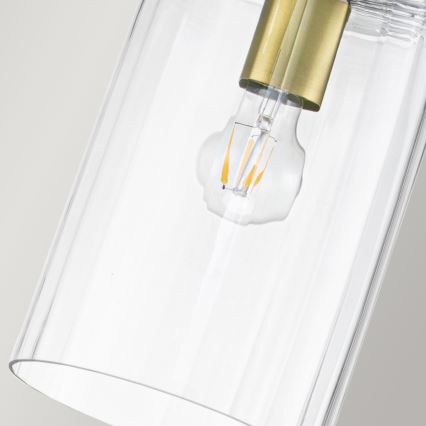 Quintiesse - KIMROSE varrellinen kattovalaisin 1xE27/60W/230V, halkaisija 17,8 cm, kultainen