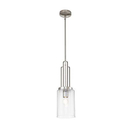 Quintiesse - KIMROSE kattokruunu varrella 1xE27/60W/230V, halkaisija 17,8 cm, kiiltävä kromi